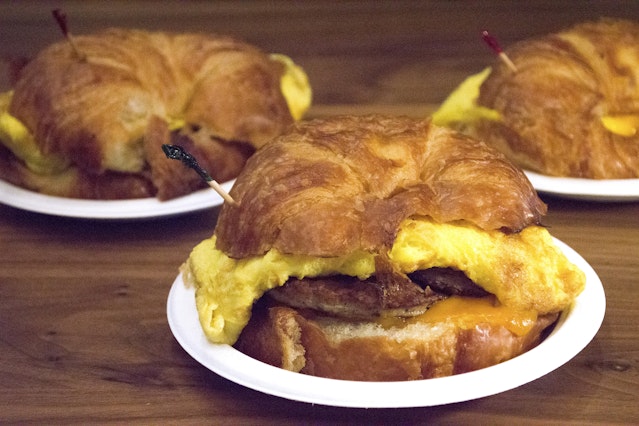 Croissant Breakfast Sandwiches