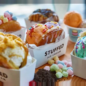 Stuffed Ice Cream logo - one of the top restaurants for catering in New York City