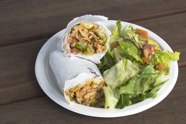 Shawarma Pita Wraps Meal