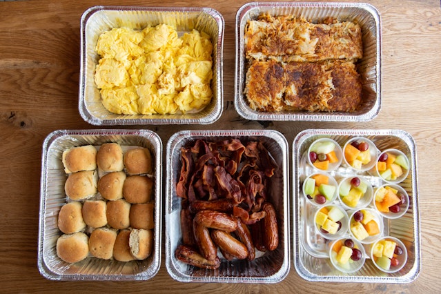 The Barking Dog Hot Breakfast Buffet