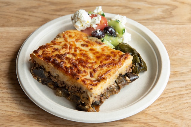 Savory Greek Pi Bakerie Meal