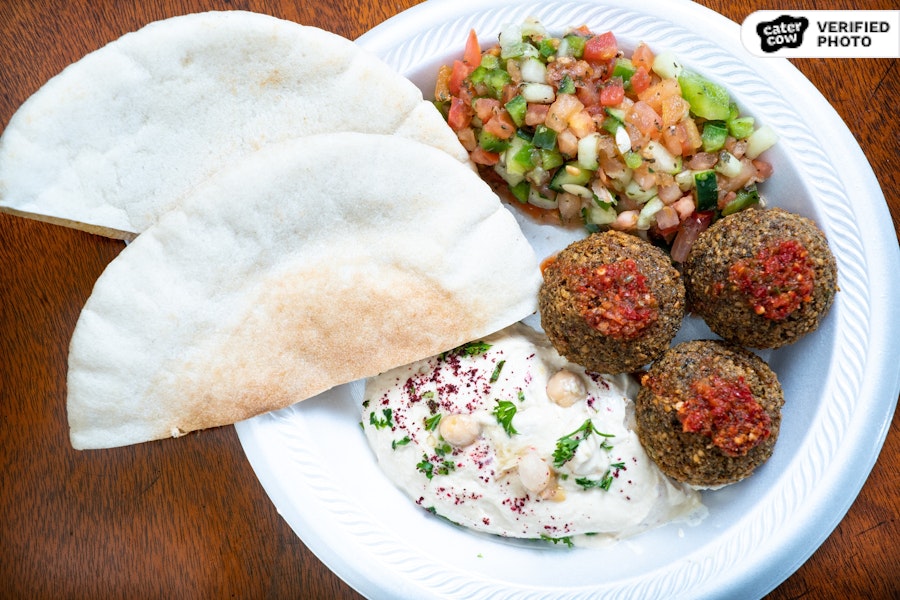 Mediterranean Appetizer Spread From Salam Restaurant And Grill In