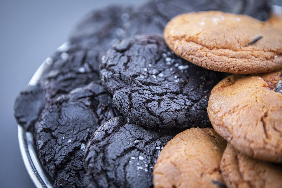 Salty Sweet Corporate Catering and Group Ordering located at 1501 Cortland Ave, San Francisco, CA 94110, USA. Salty Sweet's top menu items include Dozen Gluten Free Chocolate Chip Cookies (made in a facility that handles gluten, not recommended for severe allergies), Dozen Gluten Free Spicy Cinnamon Cookies (made in a facility that handles gluten, not recommended for severe allergies).