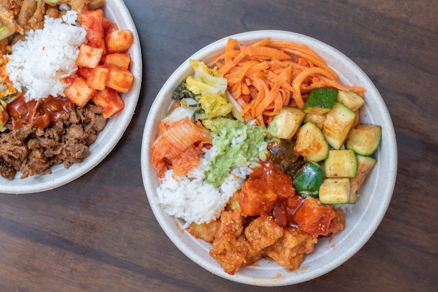 Build Your Own Korean Bowl
