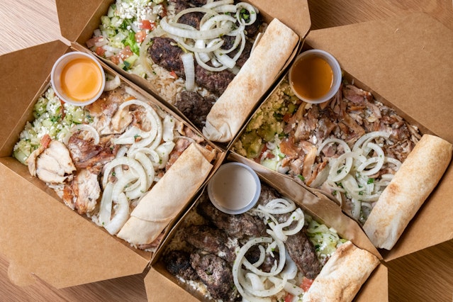 Shawarma & Kabob Individual Plates