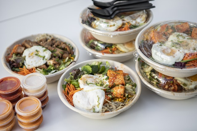 Individual Korean Healthy Bowls