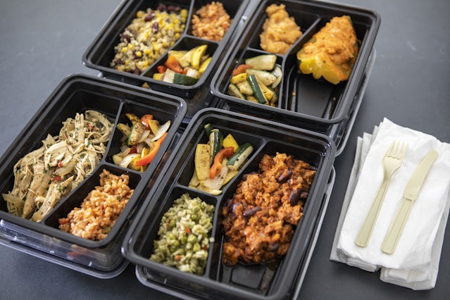 Individual Modern Latin Meals