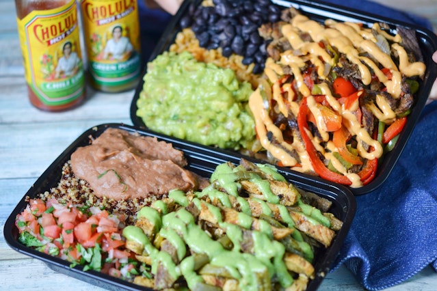 Individual Healthy Mexican Plates - Main Image