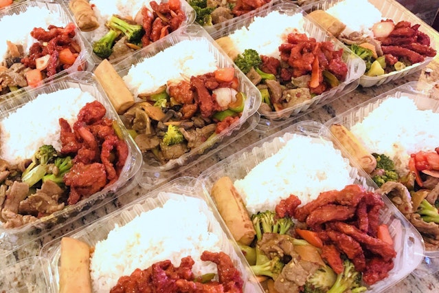 Chinese Boxed Meals Deluxe