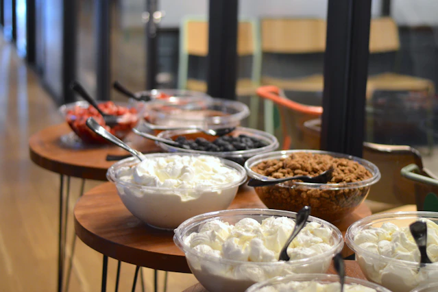 Fresh & Healthy Yogurt Parfait Bar