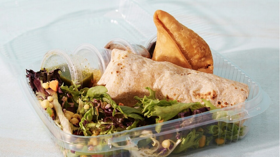 Individual Kati (Roti) Roll Boxes from Kasa | CaterCow