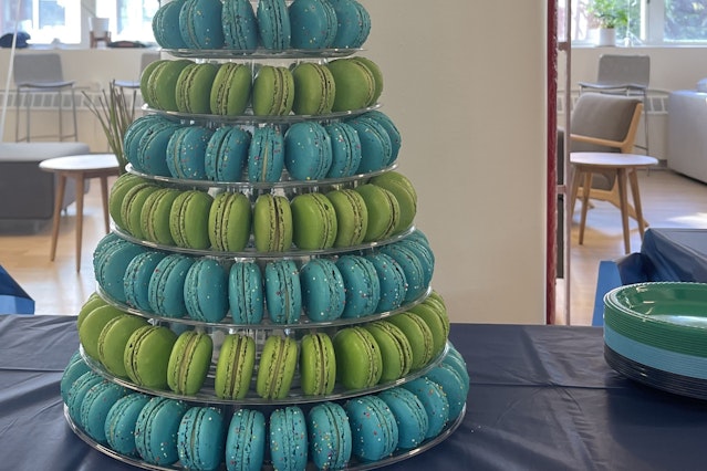 Customizable Macarons Tower