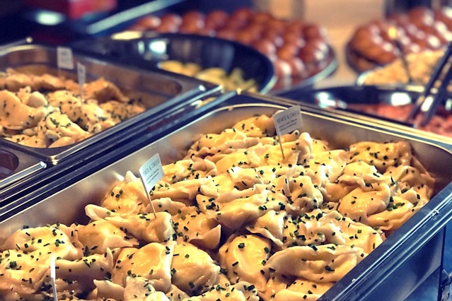 Baba's Pierogies Feast
