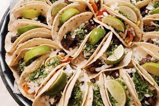 Authentic Oaxacan Tacos Meal
