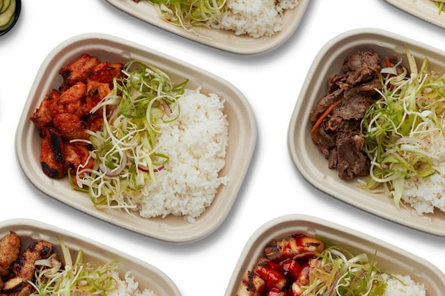 KFire Individual Korean BBQ Plates