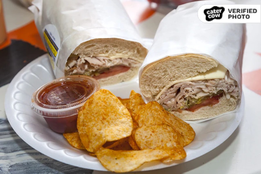 Bennett's Sandwich Shop Corporate Catering and Group Ordering located at 1348 Boylston St, Boston, MA 02115, USA. Bennett's Sandwich Shop's top menu items include Tray of Bennett's Salad, Chocolate Chip Cookie, Gluten-free Rice Crispy Treat.