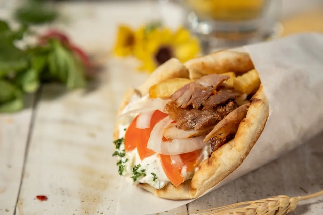 Authentic Greek Pita Wraps