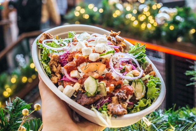 Döner Kebab Sandwiches, Dürüm Wraps, Kebab Rice, and Salad Bowls