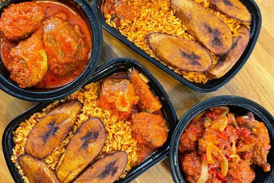 Suya Joint Corporate Catering and Group Ordering located in Boston & Cambridge Area, Providence. Suya Joint's top menu items include Serving of Sauteed Spinach.