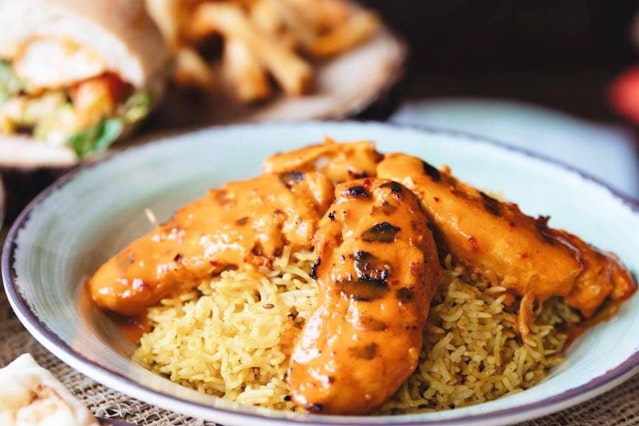 Individual Meals of Peri Peri Chicken, Wraps and More