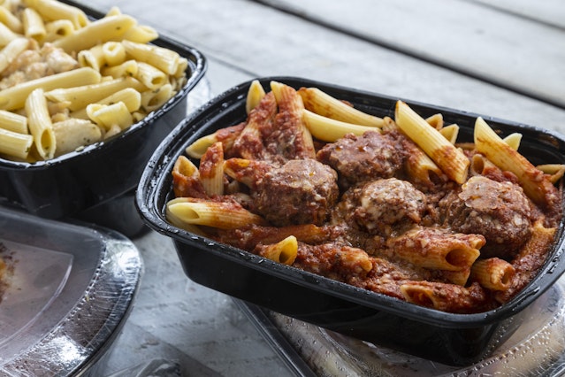 Individual Pasta Plates