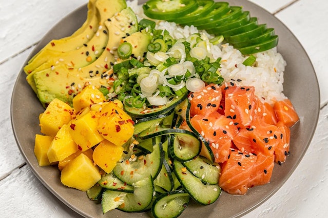 Build Your Own Poke Bowl Bar