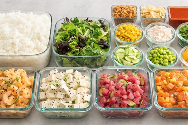 Build Your Own Poke Bowl Buffet (For 25 or More)