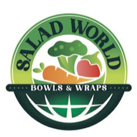 Salad World logo - one of the top restaurants for catering in New York City