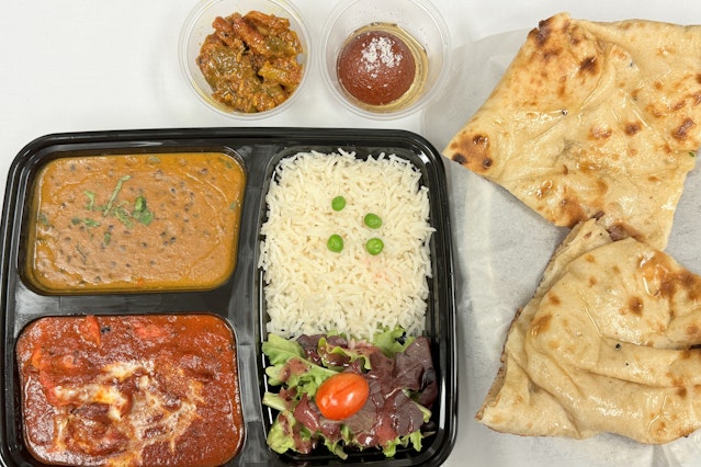 Individual Authentic Indian Meals
