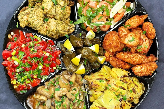 Hearty Mediterranean Party Platters