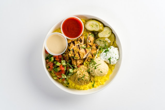 Mediterranean Wraps, Bowls, and Salads