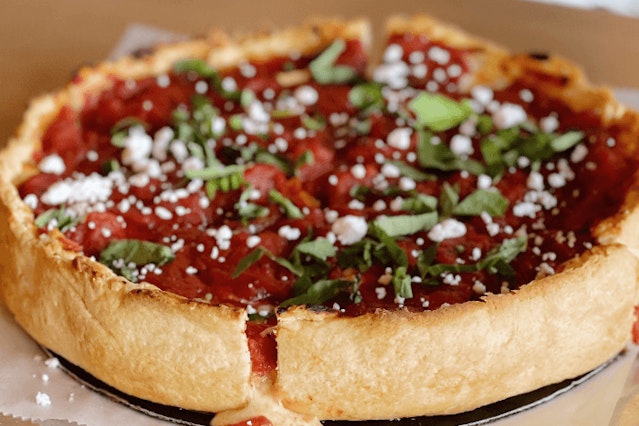 Individual Chicago Deep Dish Pizzas - Image 1