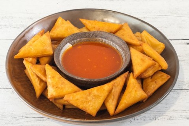 Burmese Appetizer Spread - Main Image