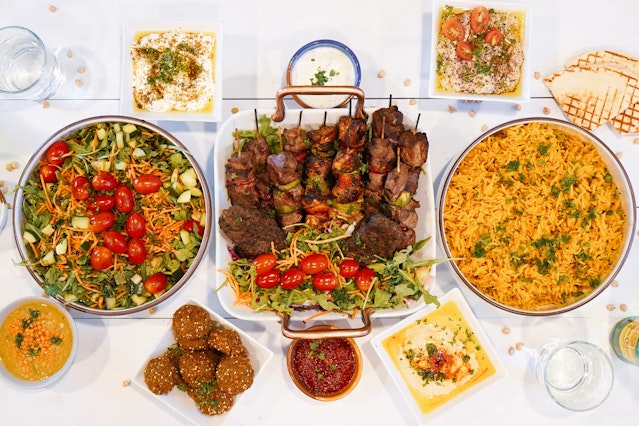 Mediterranean Hearty Buffet