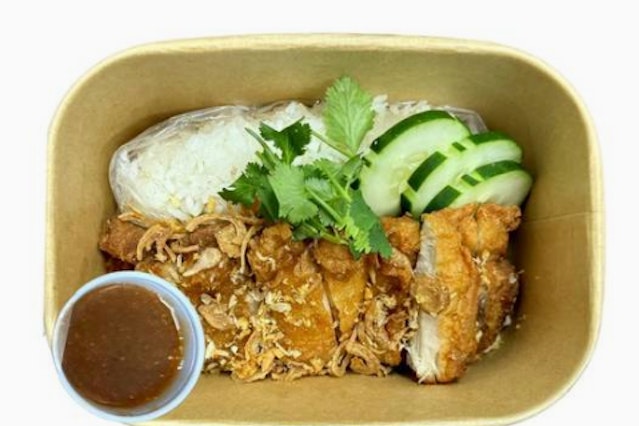 Individual Thai-Japanese Fusion Meals
