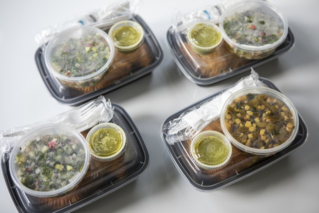 Individual Empanada/Arepa Combo Meal Boxes