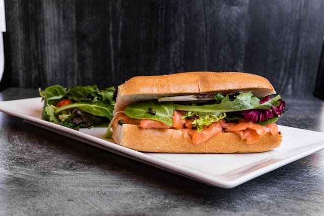 Individual Sandwiches and Salads