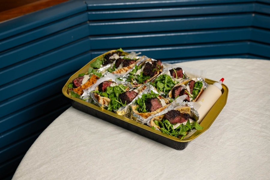 Kubeh Restaurant Corporate Catering and Group Ordering located at 464 6th Ave, New York, NY 10011, USA. Kubeh Restaurant's top menu items include Extra Large Order of Eggplant, Extra Large Order of Baklava, Catering Size Order of Hummus.