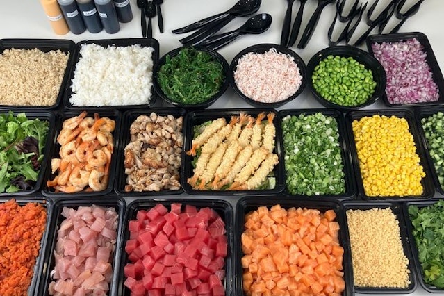 Build Your Own Poke Bowls