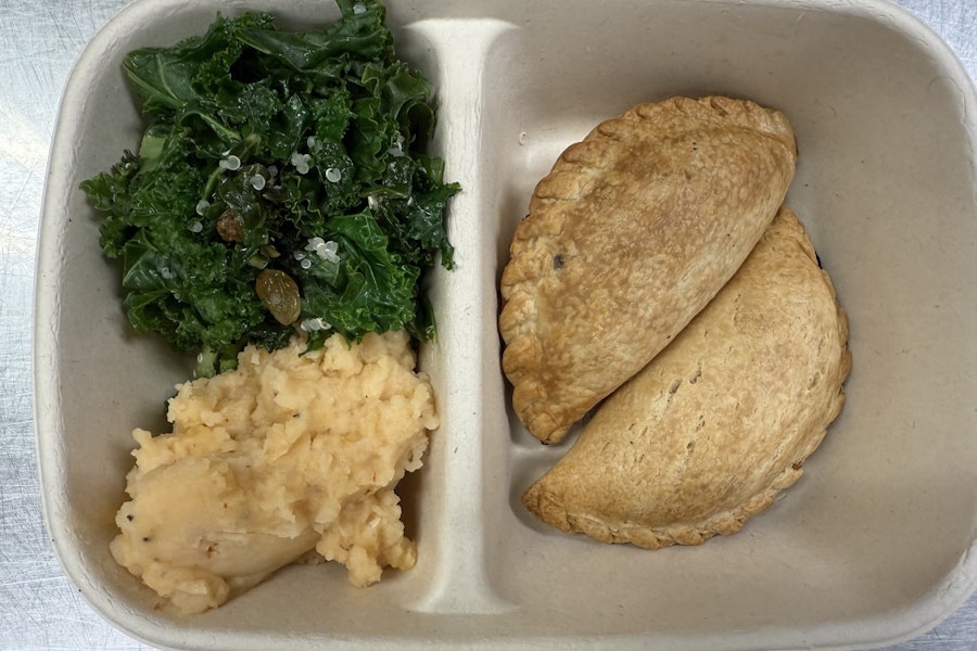 Destino Corporate Catering and Group Ordering located at 103 Horne Ave, San Francisco, CA 94124, USA. Destino's top menu items include Tray of Chocolate Alfajores, Tray of Alfajores, Side of Ensalada De Destino.