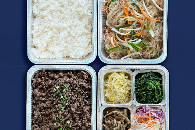 Bangbop's Korean Buffet Spread