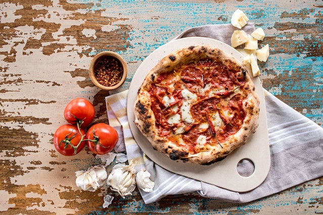 Individual Wood-Fired Pizzas