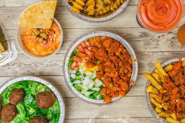 Build your own Gyro Hut Mediterranean Bowls!