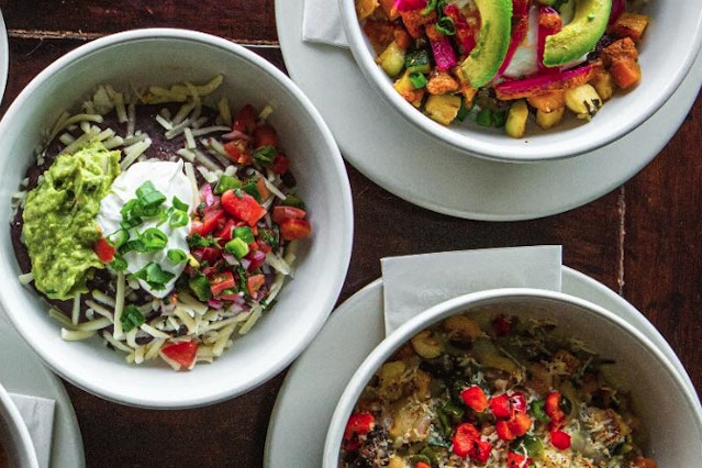 Bowls, Burritos, Salads & More!