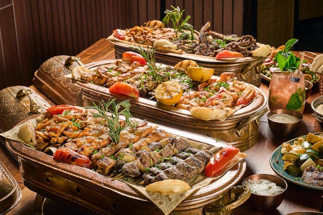 Hearty Mediterranean Buffet