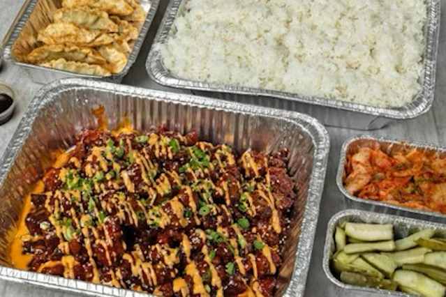 Korean-Inspired Buffet