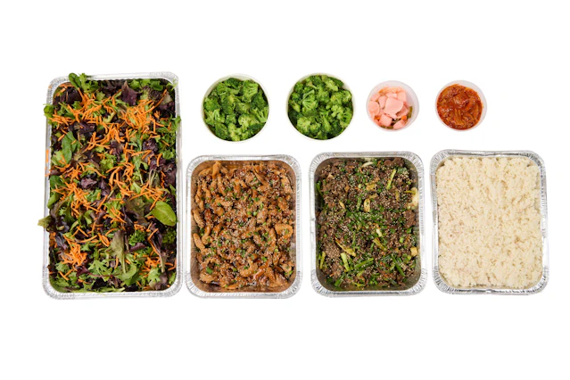 Seoul Bap Buffet Spread