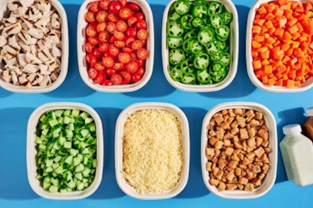 Build Your own Salads and Bowls